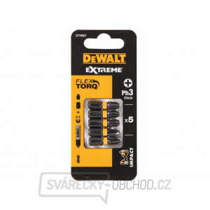 DEWALT 5DÍLNÁ SADA BITŮ PH3 25MM EXTREME TORSION DT7995T