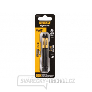 DEWALT 2DÍLNÁ SADA BITŮ T25 X 89MM TORSION IMPACT DT70569T