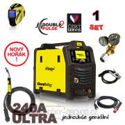 KOWAX GeniMig®240DP LCD SET 1a + Hořák 4m + kabely 3m + ventil + kukla Náhled