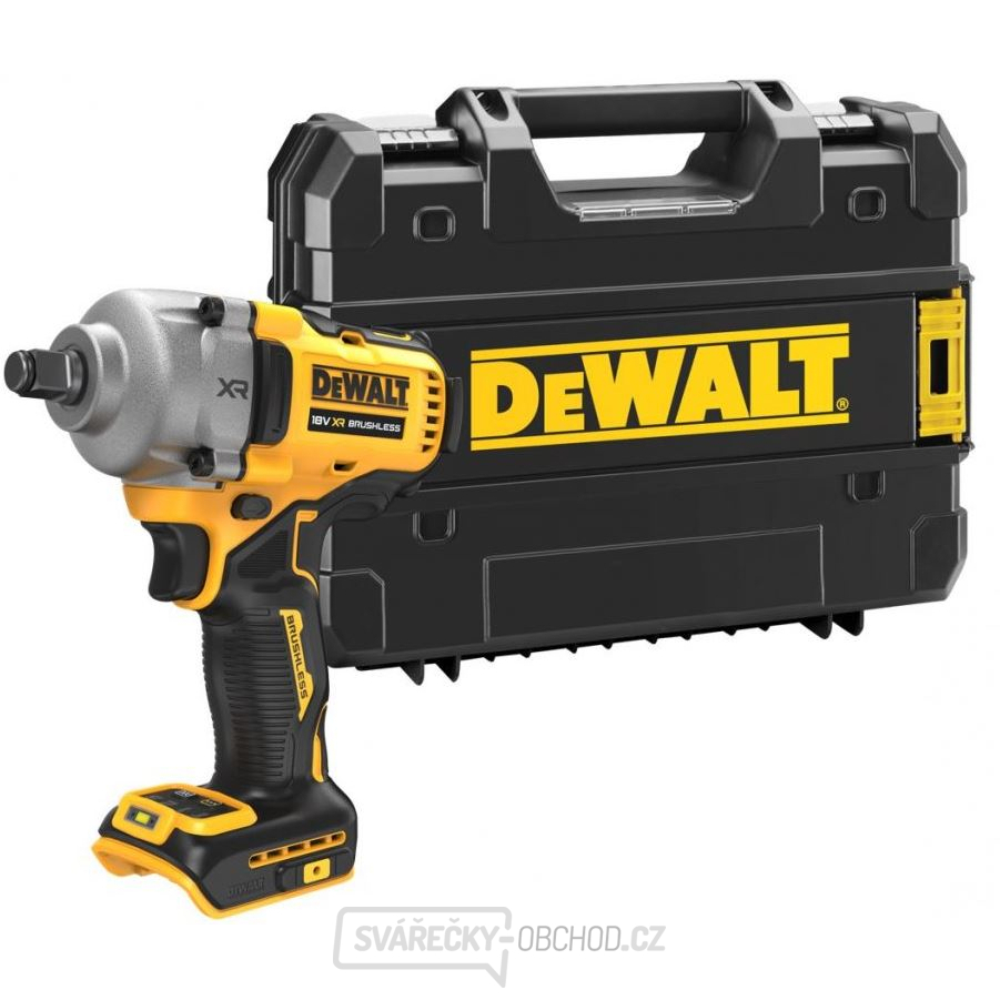 Aku bezuhlíkový rázový utahovák 1/2" DeWALT DCF891NT, bez baterie a nabíječky