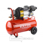 Kompresor olejový Extol 2200W, 50l Kompresor olejový Extol 2200W, 50l gallery main image