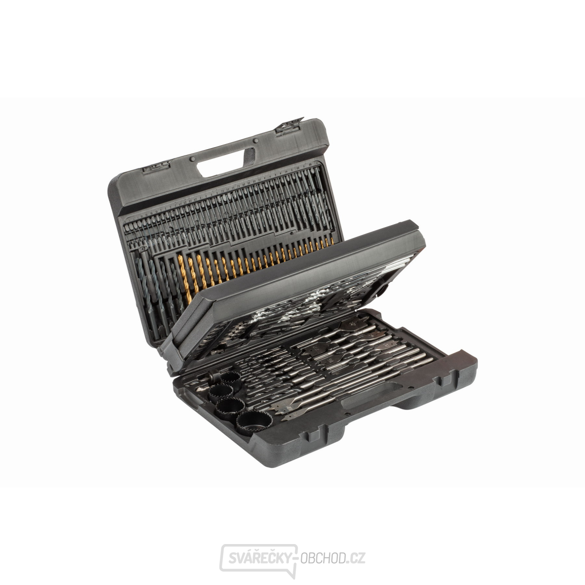 KREATOR KRT012803 - Sada vrtáků a bitů 204 ks