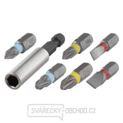 WOLFCRAFT - Bit plochý/křížový PH+PZ, adaptér, sada 7ks WOLFCRAFT - Bit plochý/křížový PH+PZ, adaptér, sada 7ks gallery main image