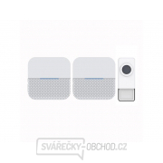 Zvonek bezdrátový Geti GWD207W sada Zvonek bezdrátový Geti GWD207W sada gallery main image