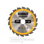 Dewalt pilový kotouč pro kot. pily 190x30mm 18 zubů ATB 20° rychlý podélný řez šířka 1.7mm Dewalt pilový kotouč pro kot. pily 190x30mm 18 zubů ATB 20° rychlý podélný řez šířka 1.7mm gallery main image