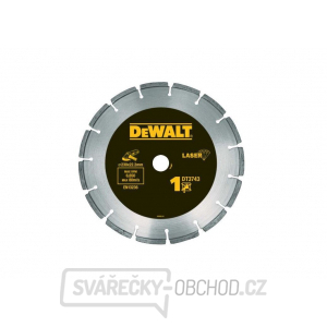 Dewalt Diamantový laser kotouč 230x22.2mm Pro stavební materiály Dewalt Diamantový laser kotouč 230x22.2mm Pro stavební materiály gallery main image