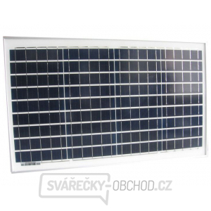 Fotovoltaický solární panel 12V/30W polykrystalický