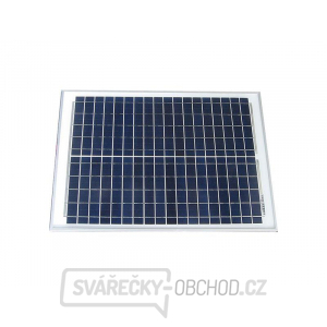 Fotovoltaický solární panel 12V/20W polykrystalický