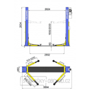 Dvousloupový zvedák Golemtech 4000 kg PROFI Dvousloupový zvedák Golemtech 4000 kg PROFI náhled
