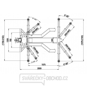 Jednosloupový mobilní zvedák Golemtech 2500 kg Jednosloupový mobilní zvedák Golemtech 2500 kg náhled