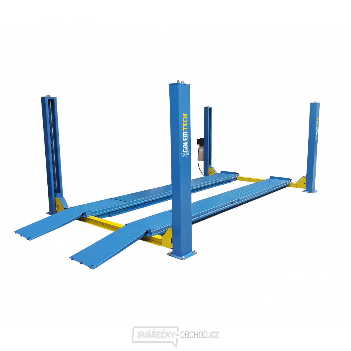 Čtyřsloupový zvedák 5000 kg pro geometrii