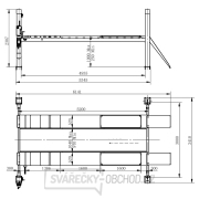 Čtyřsloupový zvedák 5,5 t pro geometrii náhled
