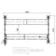 Parkovací čtyřsloupový zvedák Golemtech 3500 kg Náhled