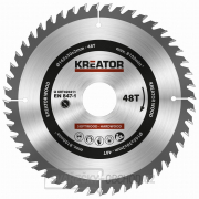 KREATOR KRT020411 - Pilový kotouč na dřevo 165mm, 48T gallery main image