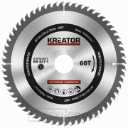 KREATOR KRT020417 - Pilový kotouč na dřevo 190mm, 60T gallery main image