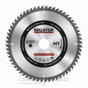 KREATOR KRT020422 - Pilový kotouč na dřevo 210mm, 60T gallery main image