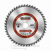 KREATOR KRT020505 - Pilový kotouč univerzální 254mm, 60T gallery main image