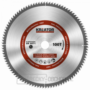 KREATOR KRT020506 - Pilový kotouč univerzální 305mm, 100T