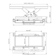 Pneumaticko hydraulický přízdvih 3000 kg Náhled
