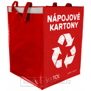 Tašky na tříděný odpad SORT EASY 4 CARTON, 30x30x40cm, 4x36l, 4ks SIXTOL náhled