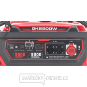 VeGA GK5500W elektrocentrála s rámem + kola náhled