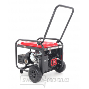 VeGA GK5500W elektrocentrála s rámem + kola náhled