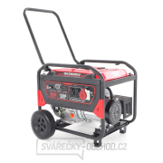 VeGA GK5500W elektrocentrála s rámem + kola náhled