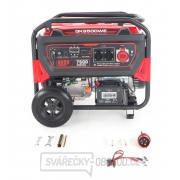 VeGA GK8500WE Elektrocentrála s rámem + kola + elektrické startování náhled