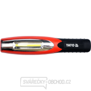 Yato Lampa montážní 1+1 LED, bezpřívodová, 3,7V Li-ion, magnet+hák, 180lm Náhled