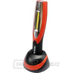 Yato Lampa montážní 1+1 LED, bezpřívodová, 3,7V Li-ion, magnet+hák, 180lm gallery main image