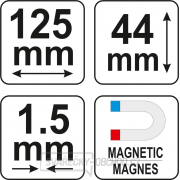 Yato Šablona na profily 125 mm magnetická Náhled