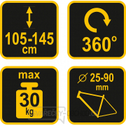 VOREL Montážní stojan na kolo (105-145cm) Náhled
