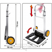 VOREL Skladový vozík skládací nosnost 90kg náhled