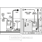 Ponorné čerpadlo FLO 1100 W 20000 l/h 10m Náhled