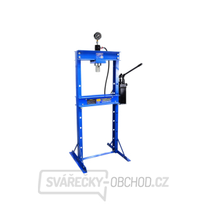 GEKO Hydraulický lis s manometrem 20t, dvoustupňové čerpadlo GEKO Hydraulický lis s manometrem 20t, dvoustupňové čerpadlo gallery main image