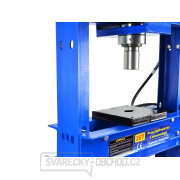 GEKO Hydraulický dílenský lis s manometrem a nožní pumpou 20t náhled