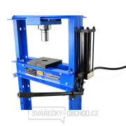 GEKO Hydraulický dílenský lis s manometrem a nožní pumpou 20t náhled