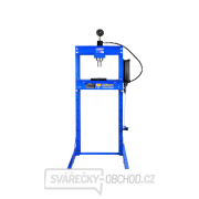 GEKO Hydraulický dílenský lis s manometrem a nožní pumpou 20t GEKO Hydraulický dílenský lis s manometrem a nožní pumpou 20t gallery main image