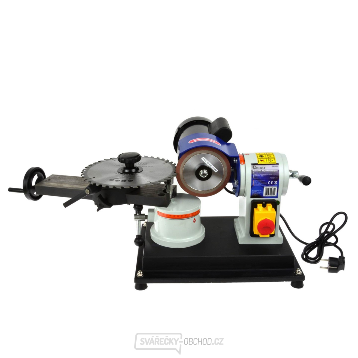 GEKO G81022 Bruska - ostřička pilových kotoučů 100-700mm 250W