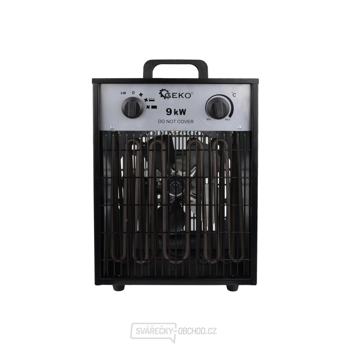 GEKO Elektrický ohřívač vzduchu s ventilátorem 9kW