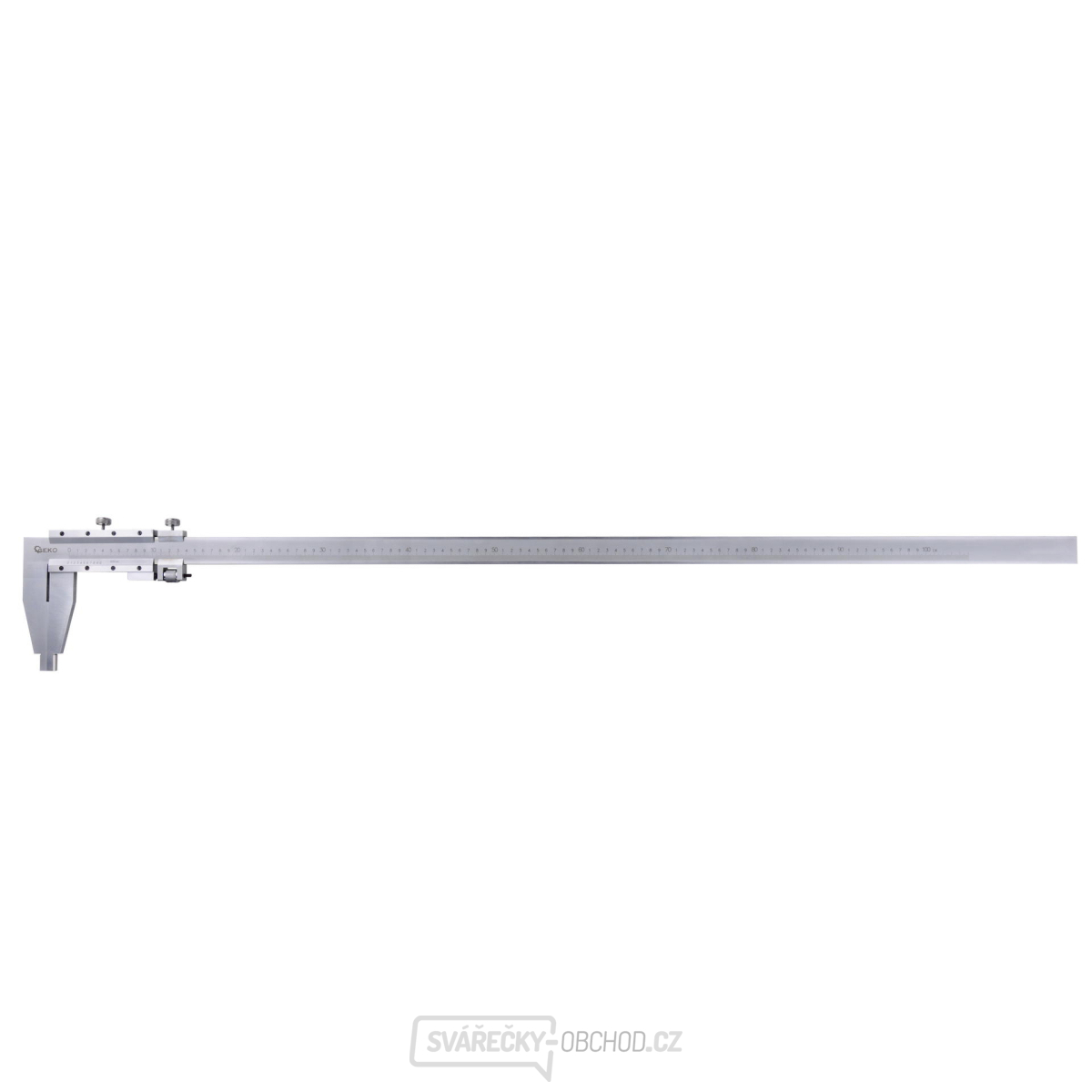 Měřítko posuvné kovové, 0-1000mm x 0,05 GEKO