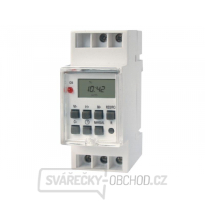 Geti Spínací hodiny GE2 na DIN lištu digitální týdenní Geti Spínací hodiny GE2 na DIN lištu digitální týdenní gallery main image