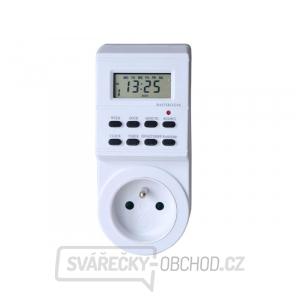 Geti Spínací zásuvka EF1 digitální týdenní Geti Spínací zásuvka EF1 digitální týdenní gallery main image