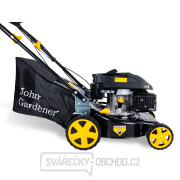 Benzínová sekačka na trávu č. 40 cm/kovová skříň/s pohonem JG (1) náhled