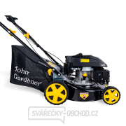 Benzínová sekačka na trávu č. 40 cm/kovová skříň/s pohonem JG (1) náhled