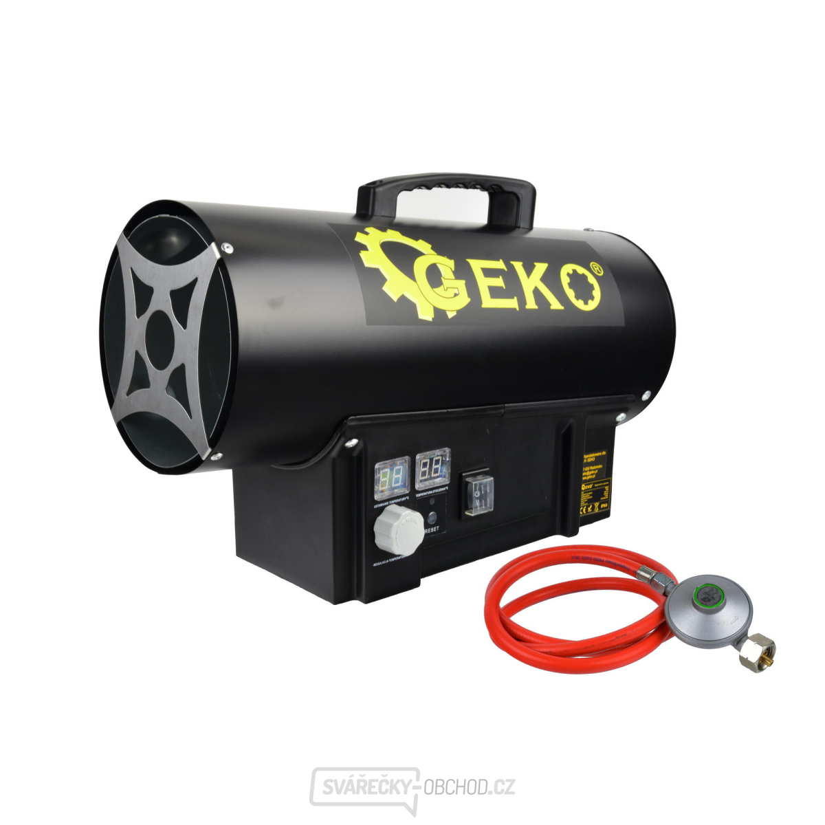 GEKO Horkovzdušná plynová turbína s termostatem 20kW