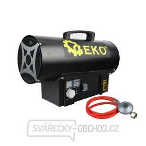 GEKO Horkovzdušná plynová turbína s termostatem 20kW GEKO Horkovzdušná plynová turbína s termostatem 20kW gallery main image