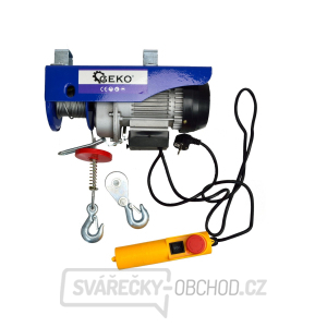 GEKO Elektrický naviják, 150/300kg, 1300W GEKO Elektrický naviják, 150/300kg, 1300W gallery main image