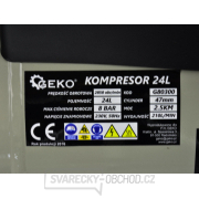 Kompresor olejový 24l GEKO G80300 Kompresor olejový 24l GEKO G80300 náhled