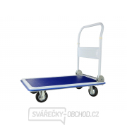 GEKO Ruční vozík, nosnost 300 kg, sklopná rukojeť gallery main image